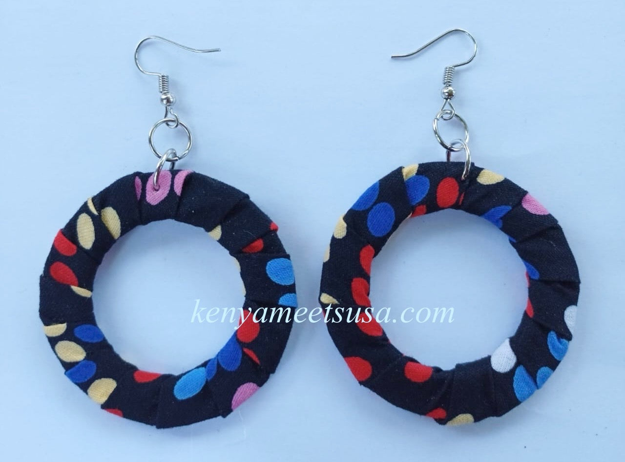 Handmade Round Hollow Earrings