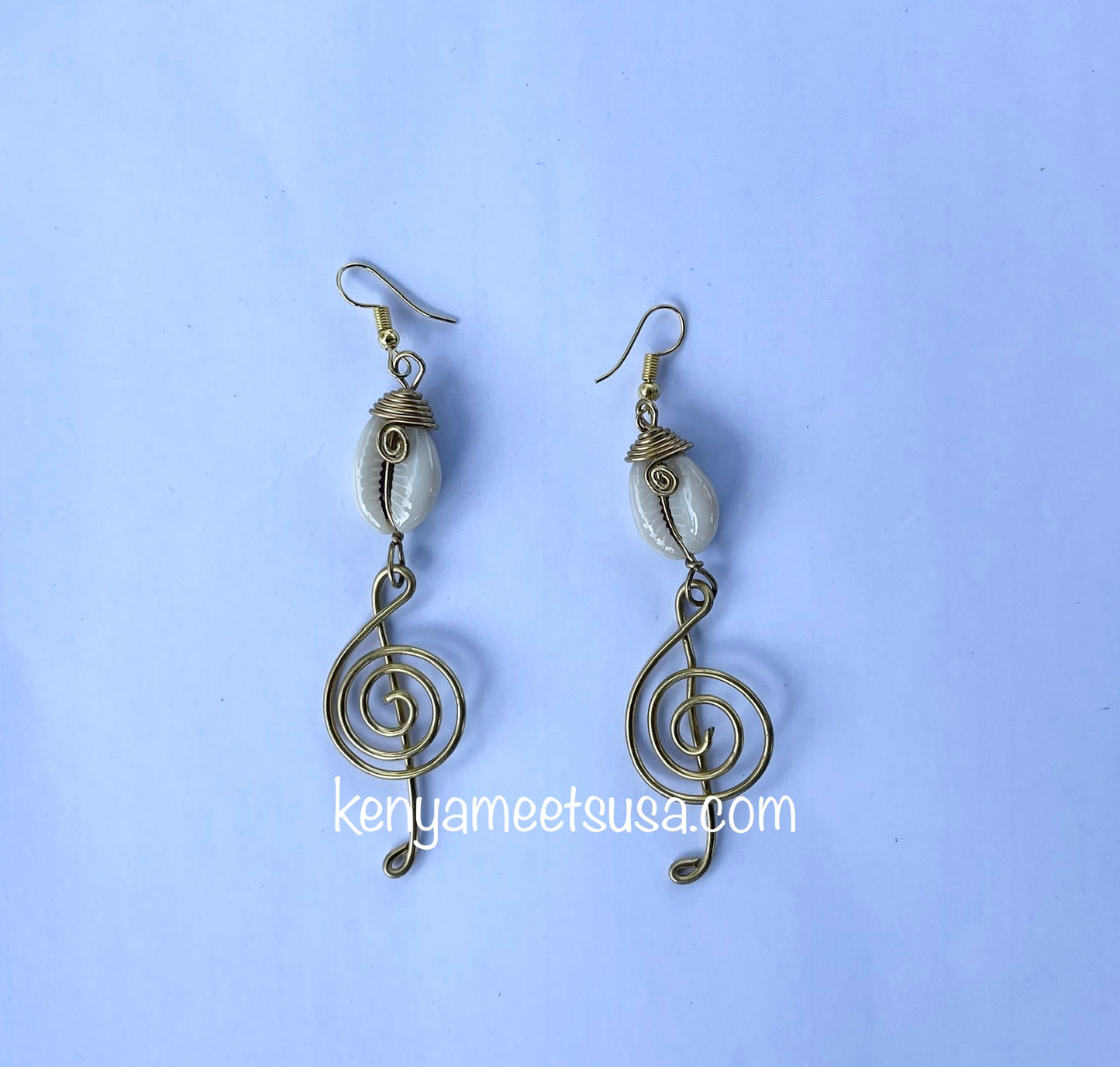 Cowrie Shell Earrings