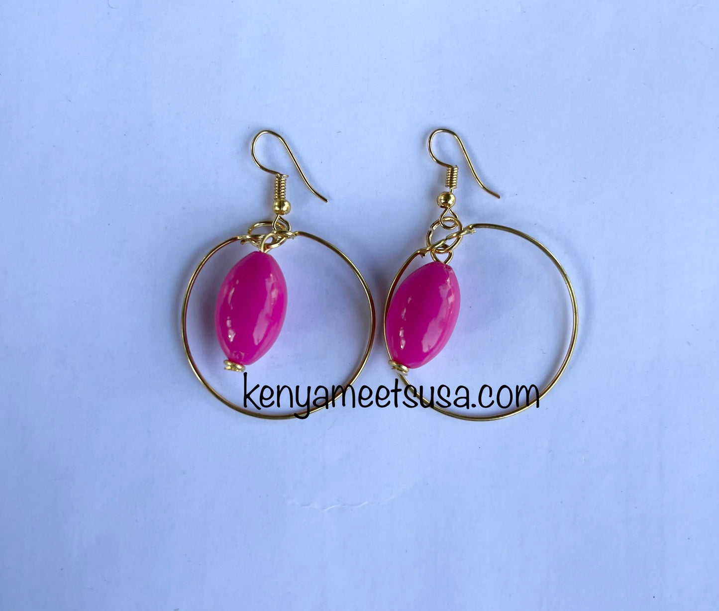 Hollow Round Brass Earrings