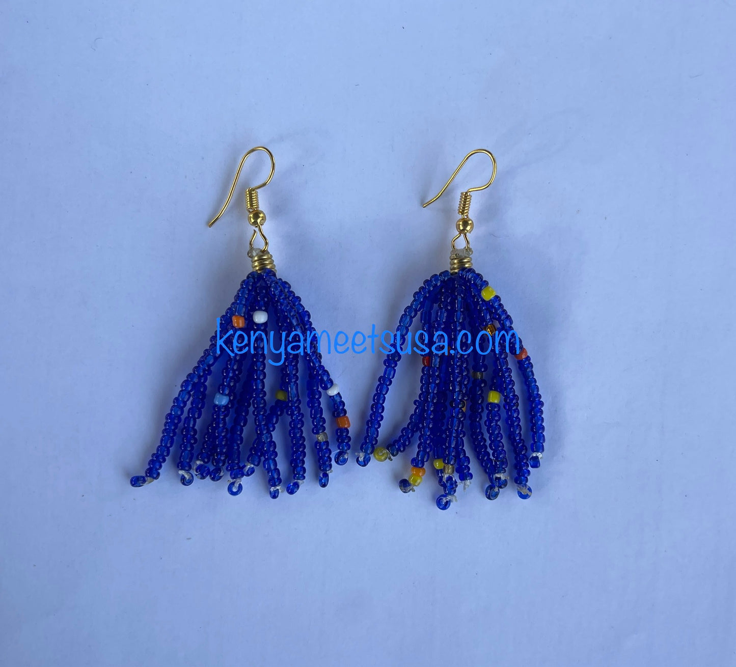 Beaded Tassel Earrings