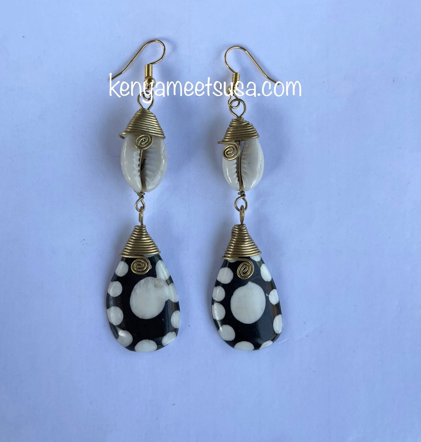 Cowrie Shell Earrings