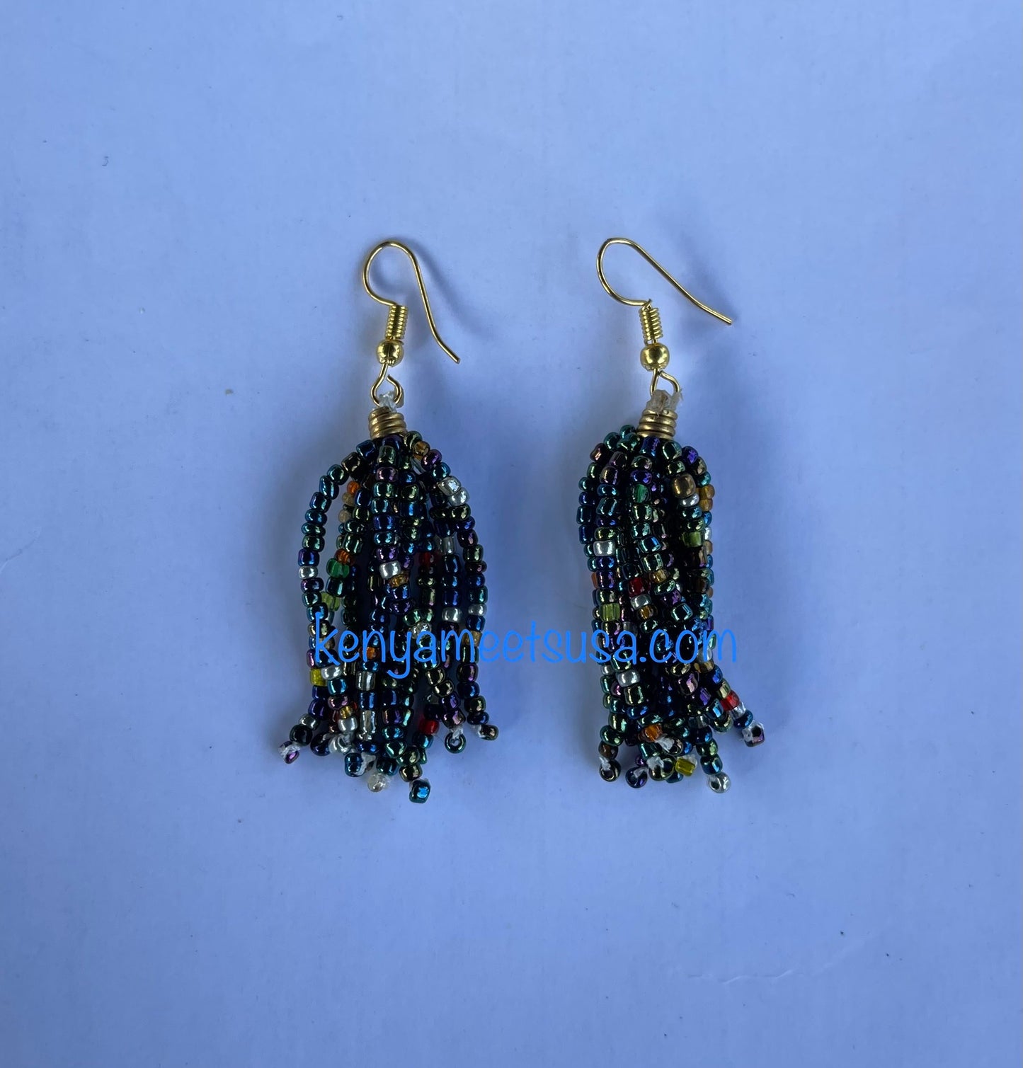 Beaded Tassel Earrings
