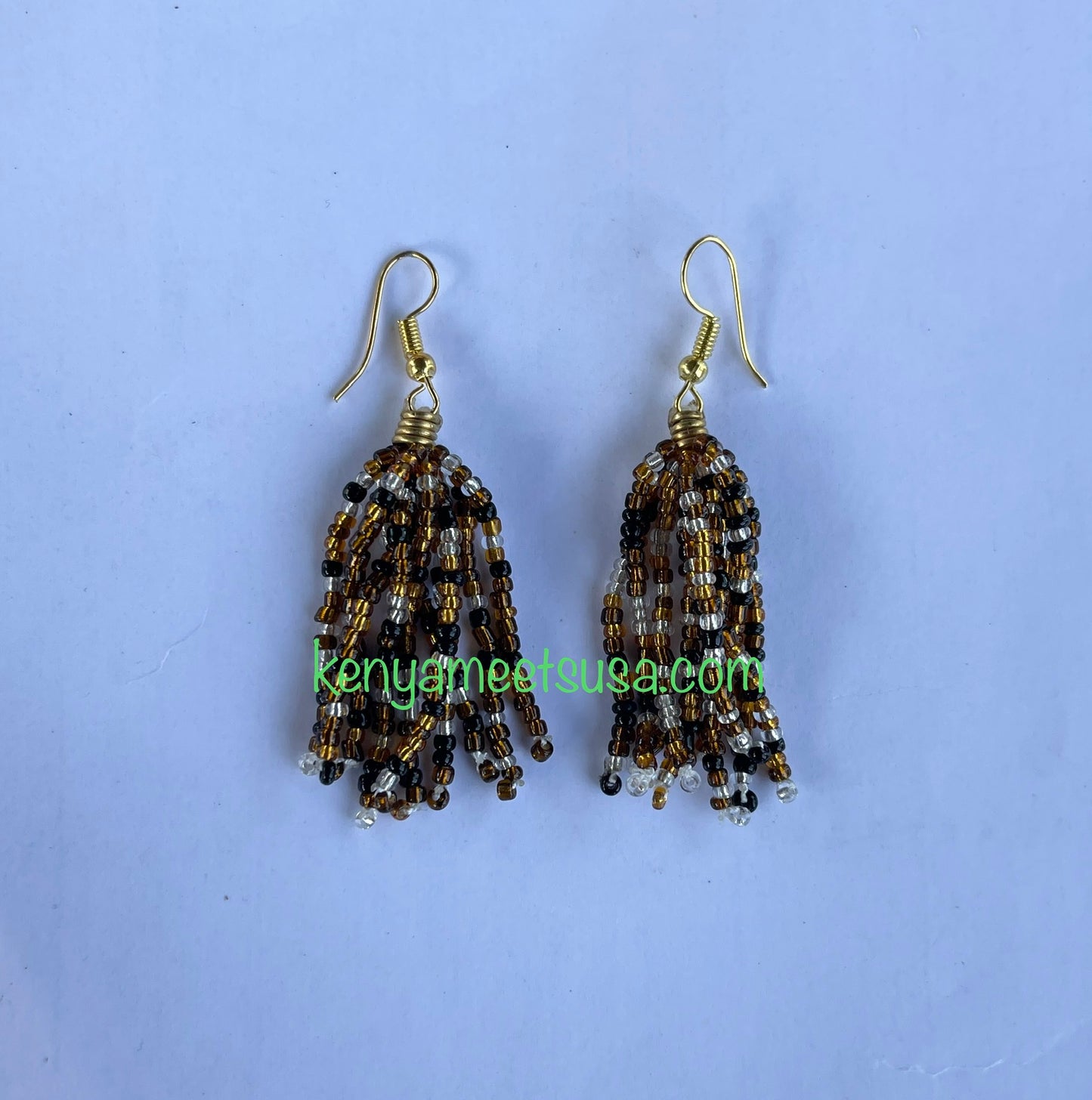 Beaded Tassel Earrings