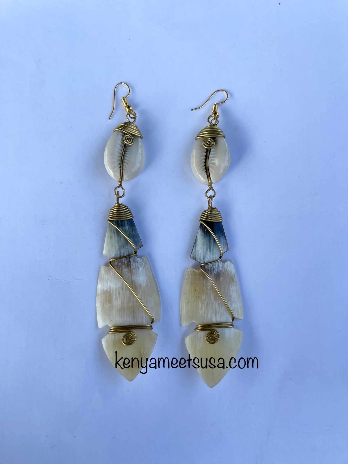 Cowrie Shell Earrings