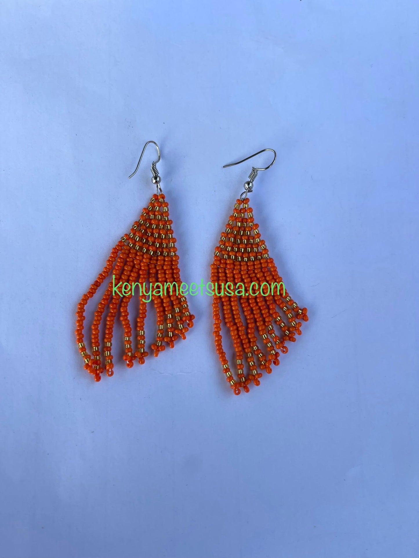 Authentic African Beaded Earrings