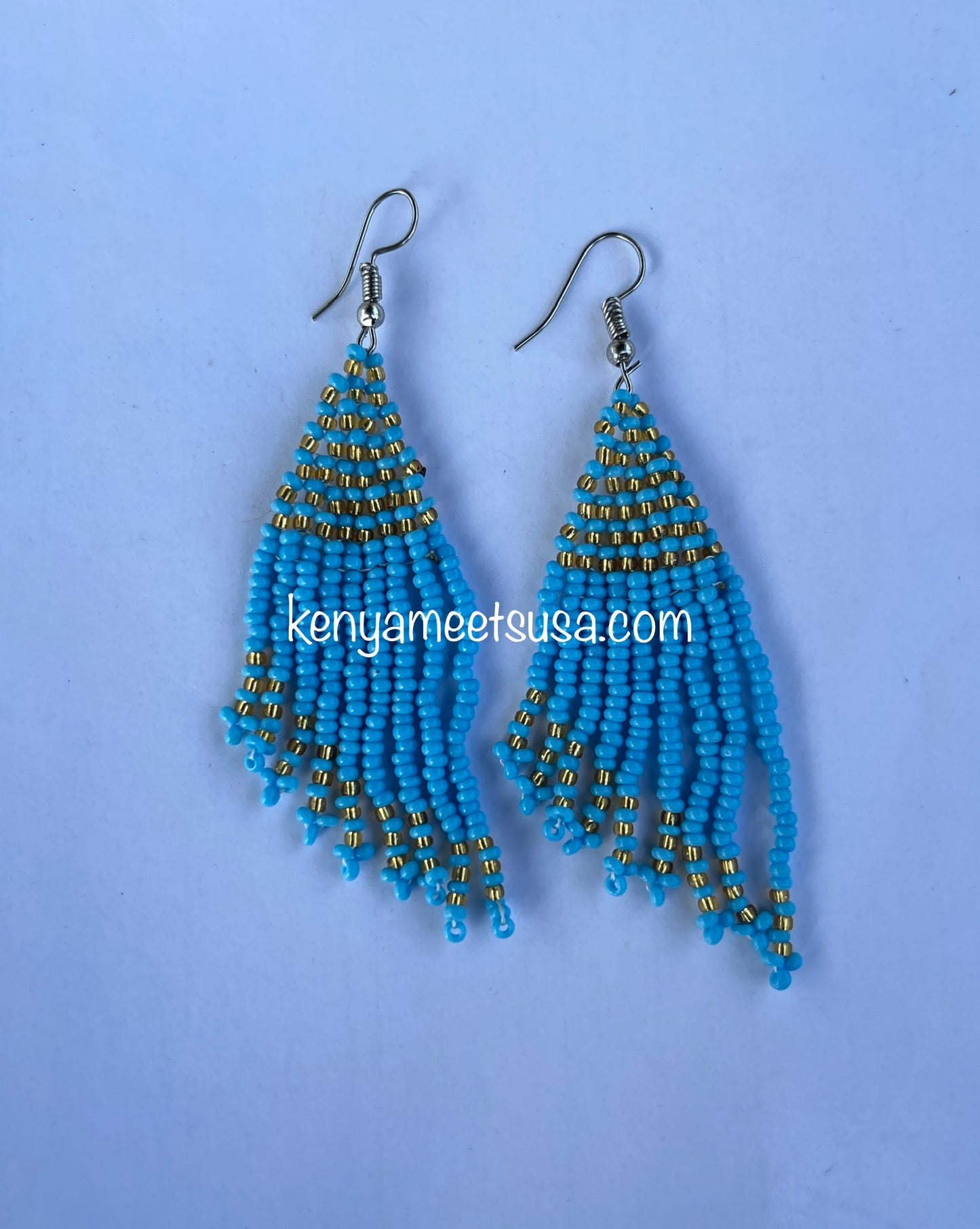Authentic African Beaded Earrings