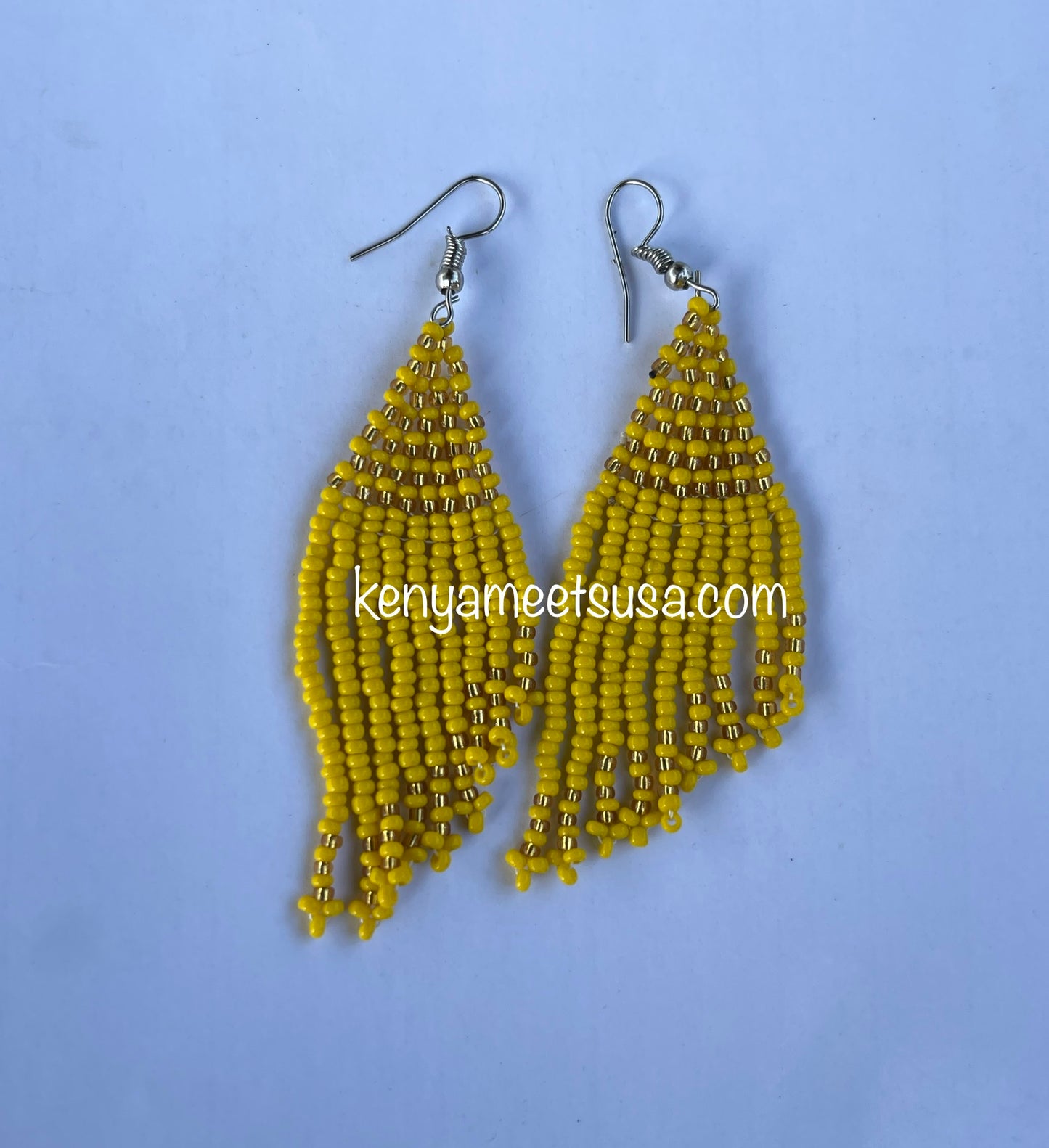 Authentic African Beaded Earrings