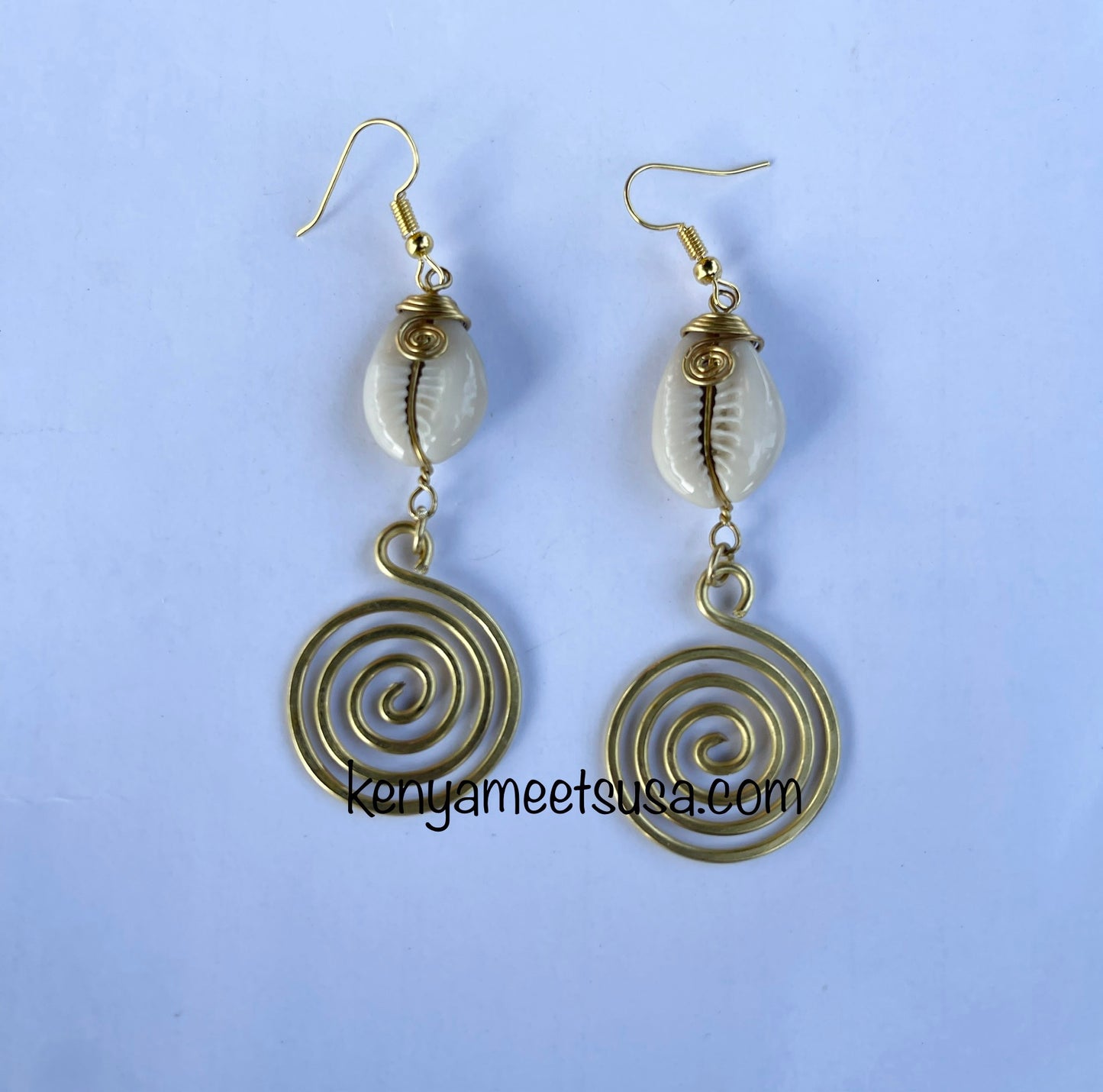 Cowrie Shell Earrings