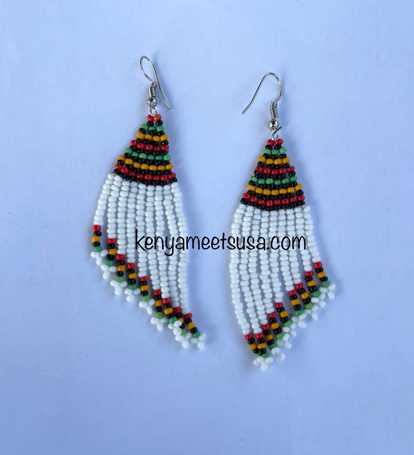 Authentic African Beaded Earrings