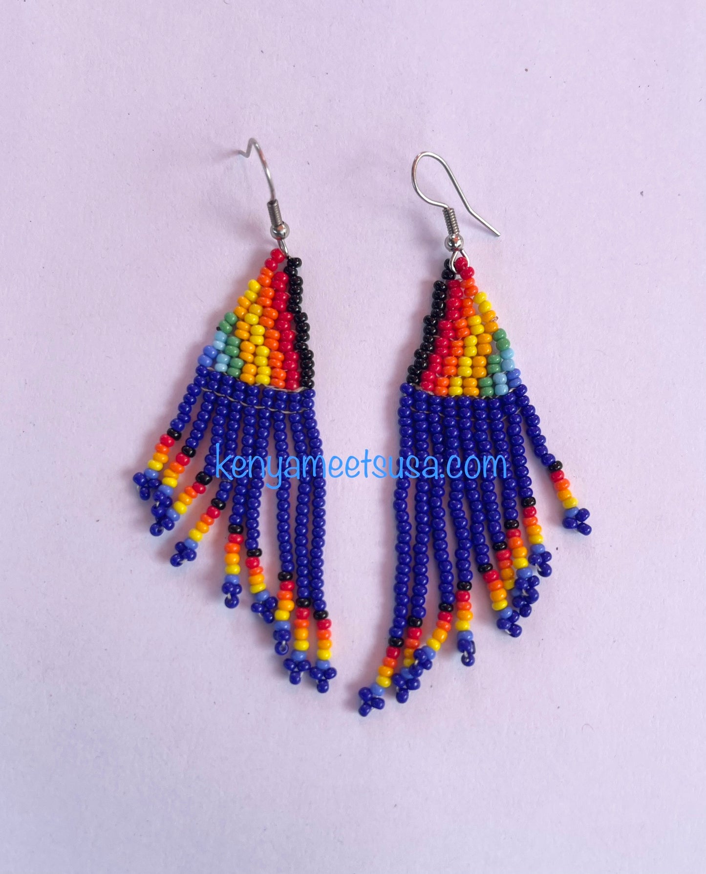 Authentic African Beaded Earrings