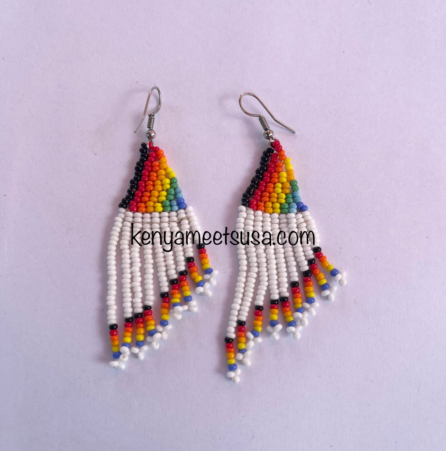 Authentic African Beaded Earrings