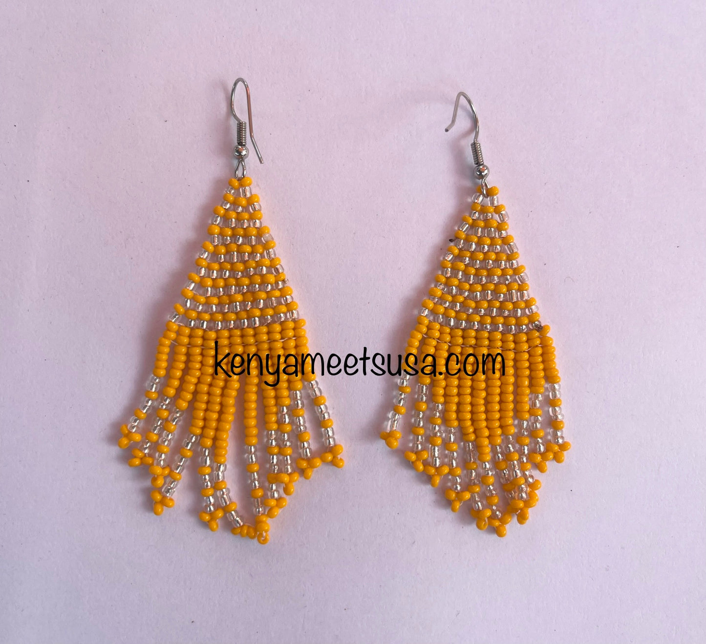 Authentic African Beaded Earrings