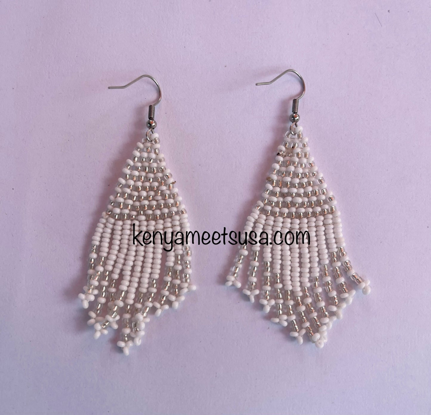 Authentic African Beaded Earrings
