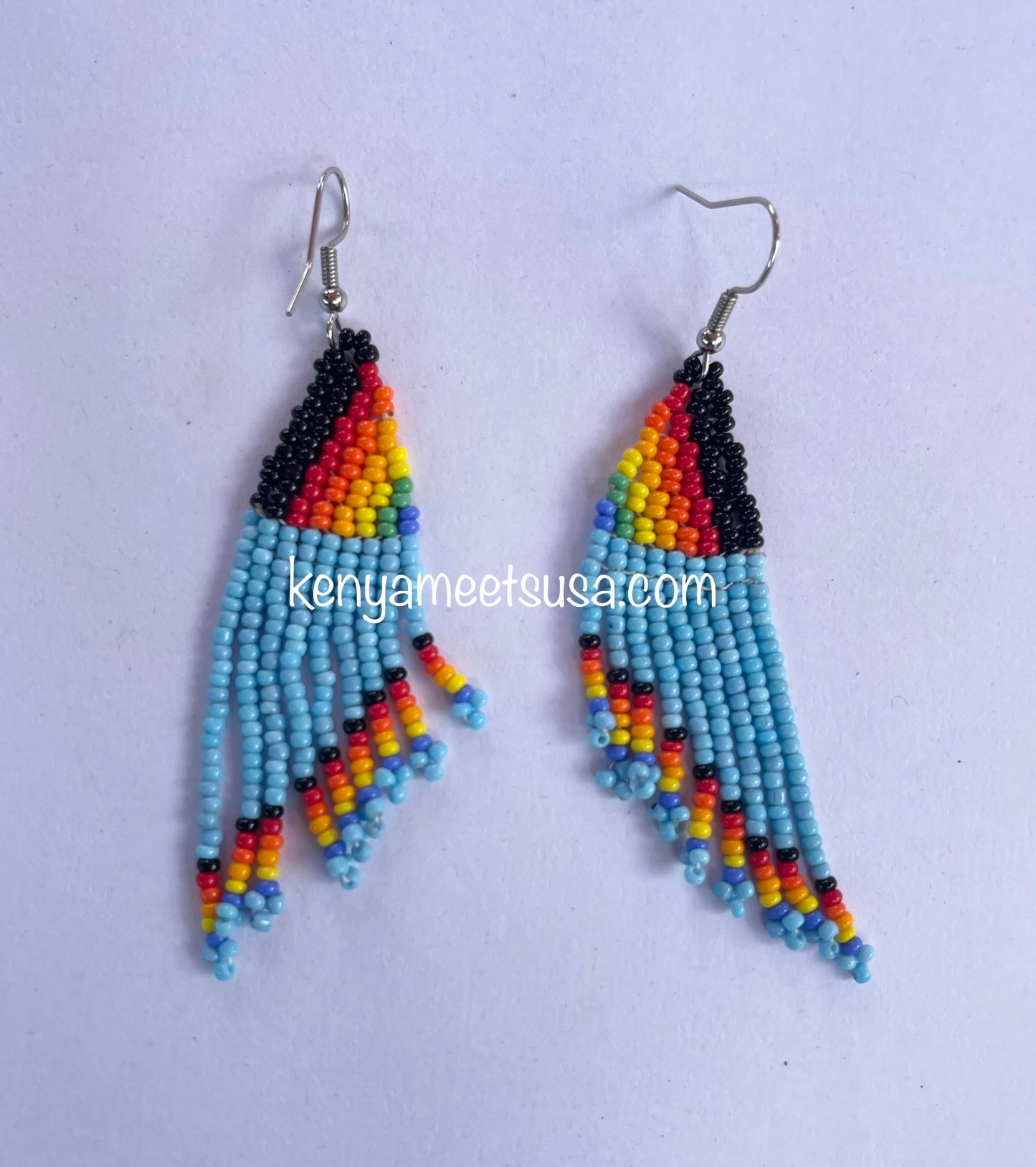 Authentic African Beaded Earrings