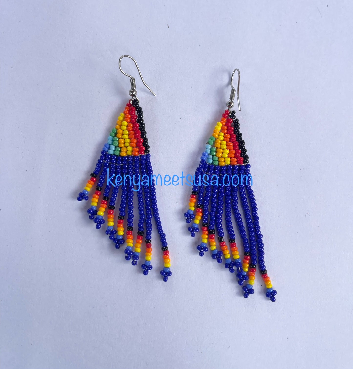 Authentic African Beaded Earrings