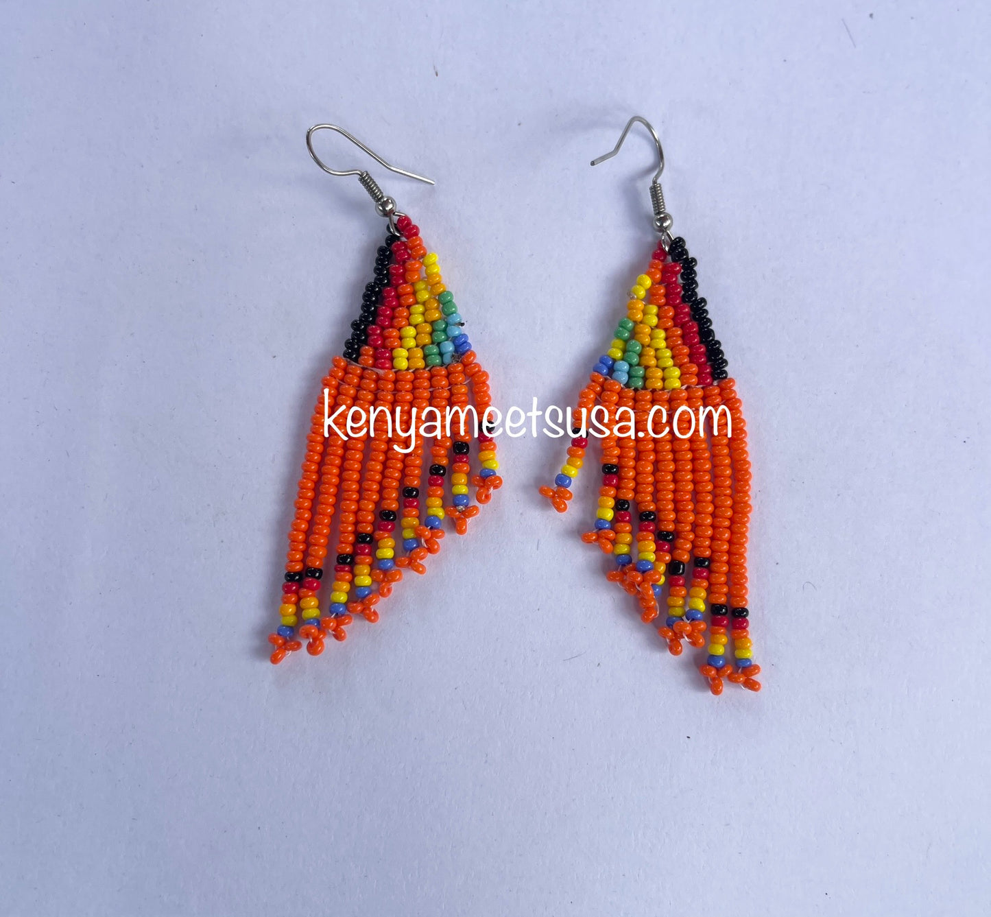 Authentic African Beaded Earrings