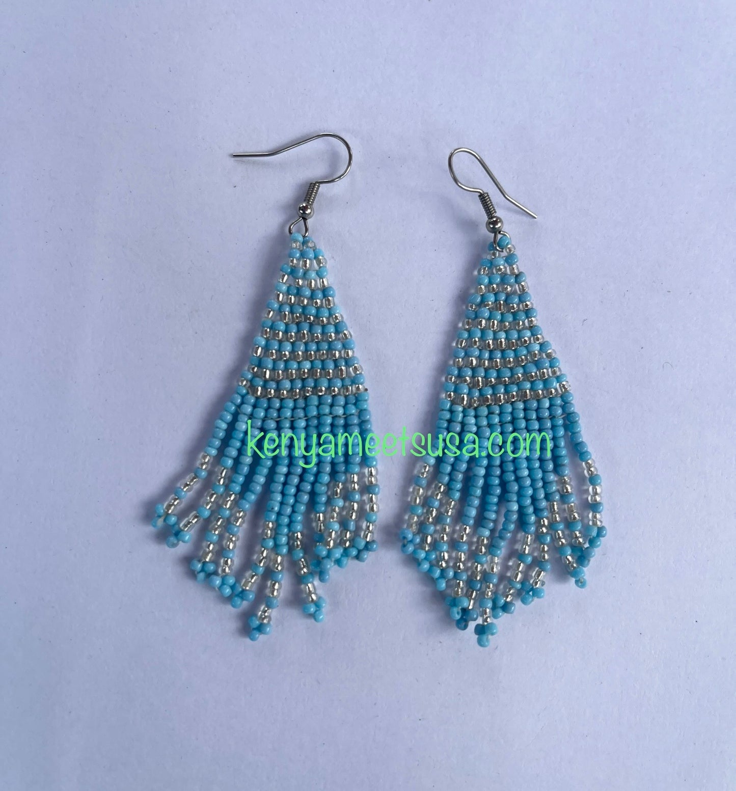 Authentic African Beaded Earrings