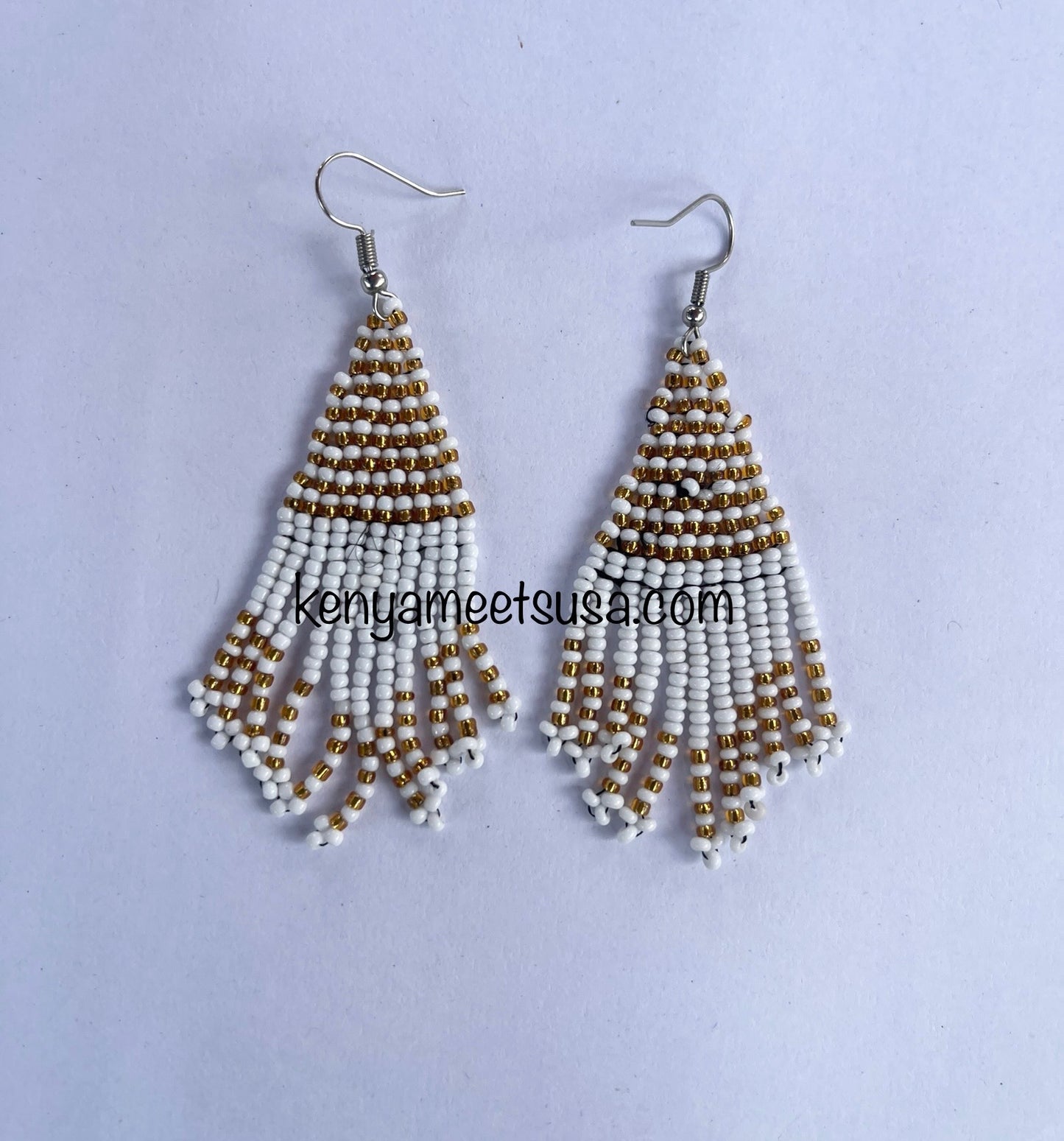 Authentic African Beaded Earrings