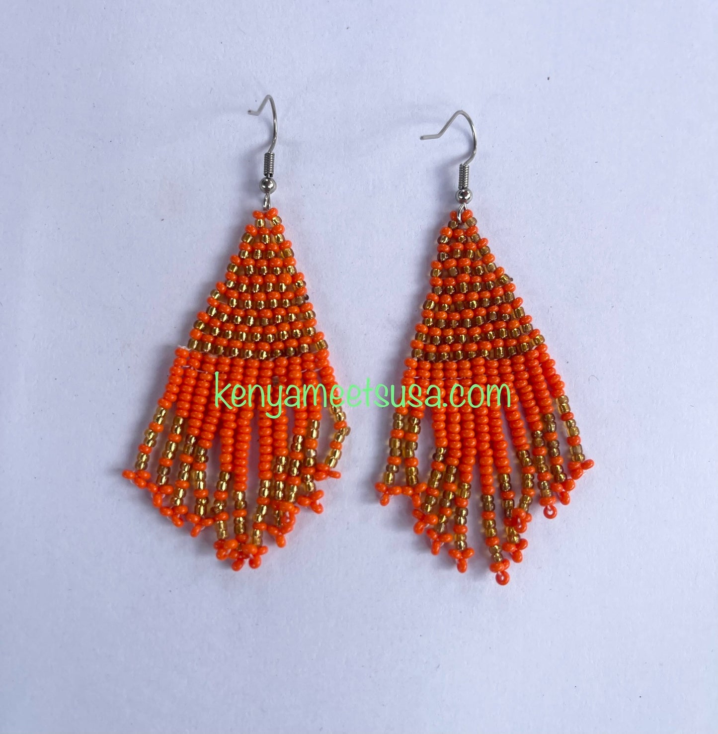 Authentic African Beaded Earrings
