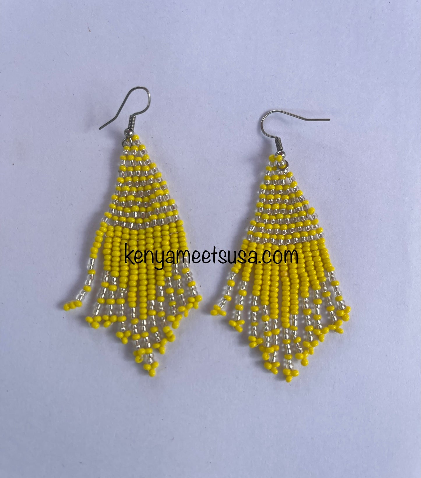 Authentic African Beaded Earrings