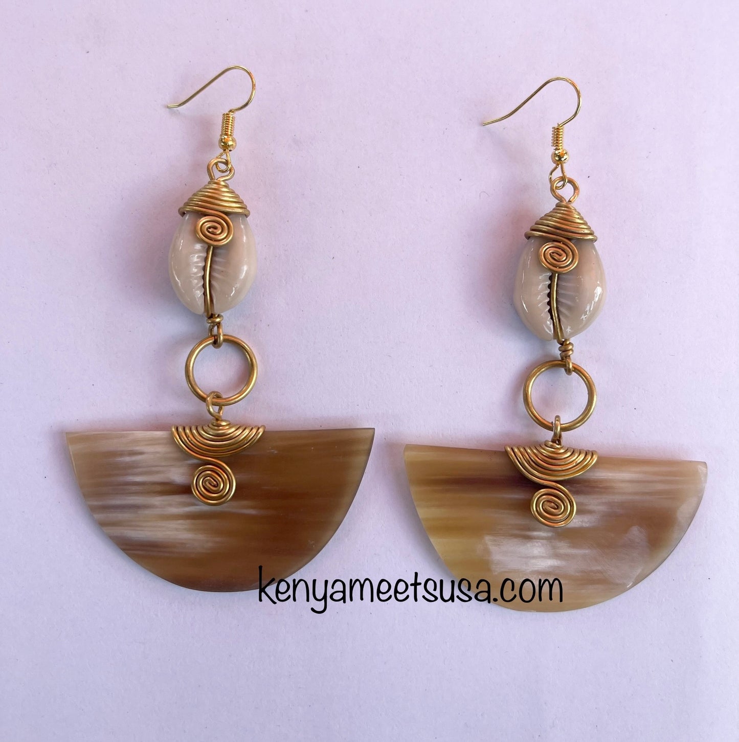 Cowrie Shell Earrings