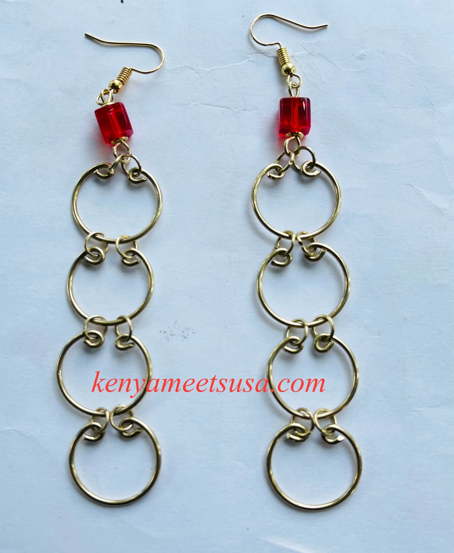Linked Circles Earrings