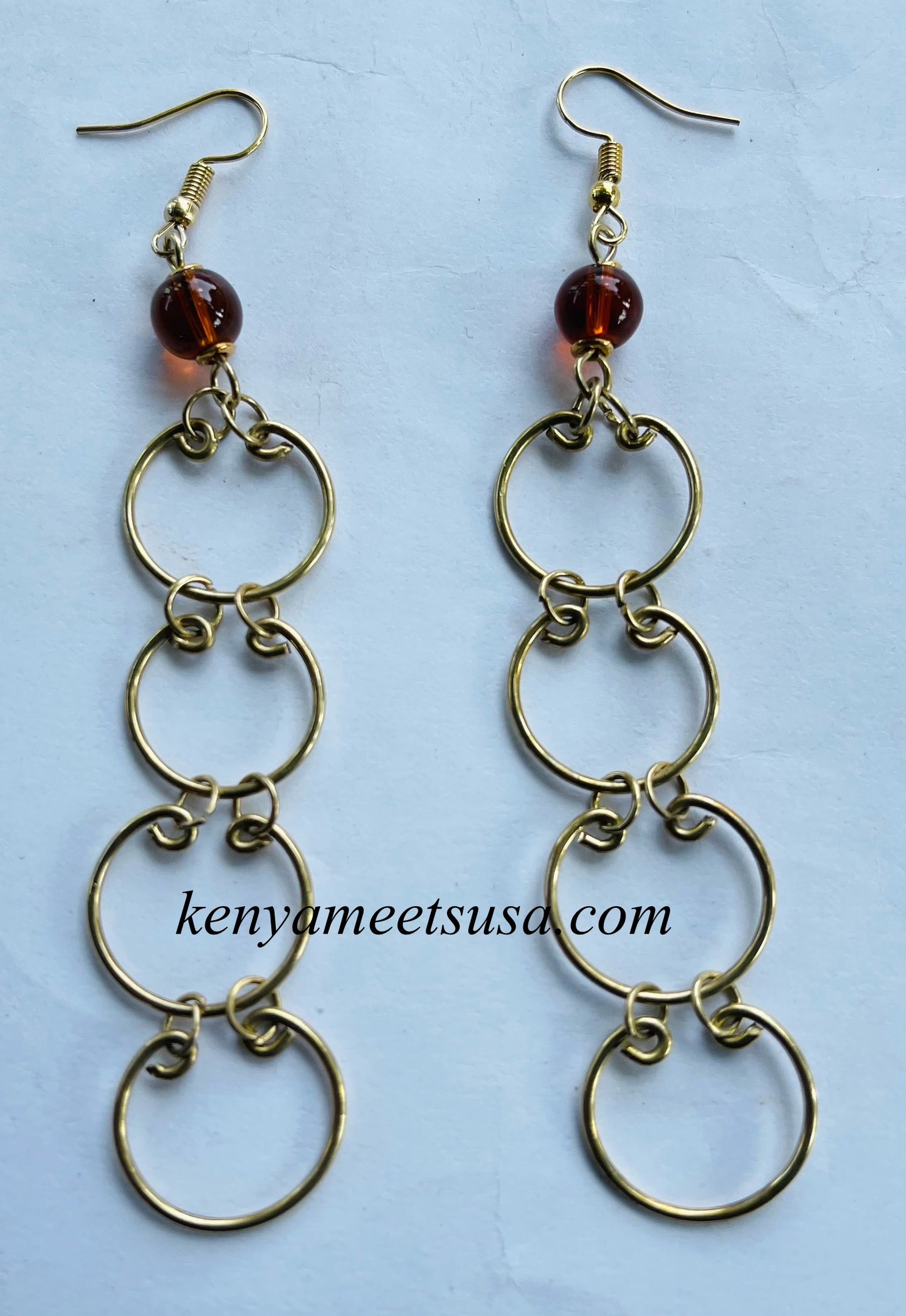 Linked Circles Earrings
