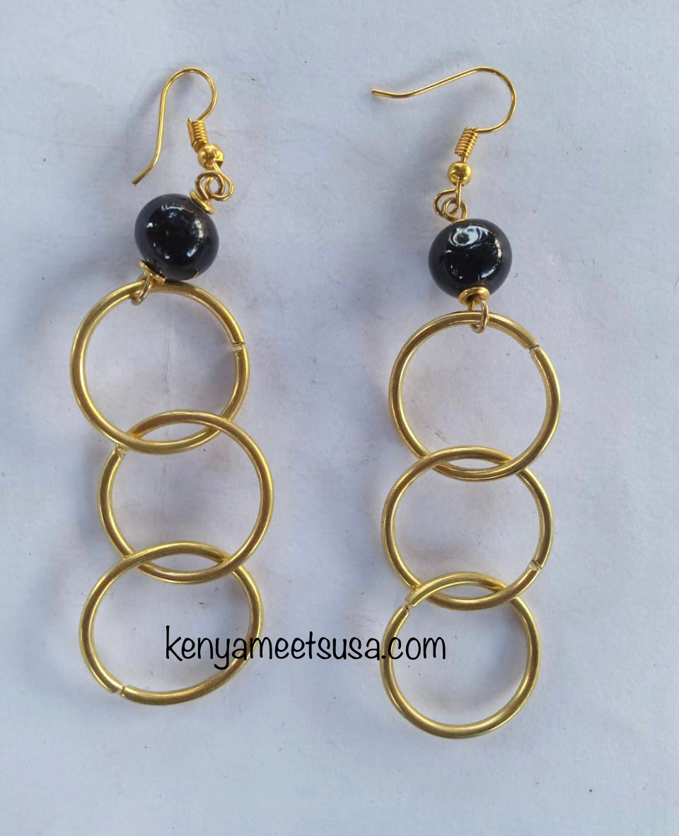 Linked Circles Earrings