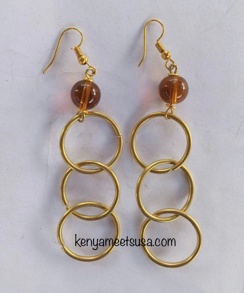 Linked Circles Earrings
