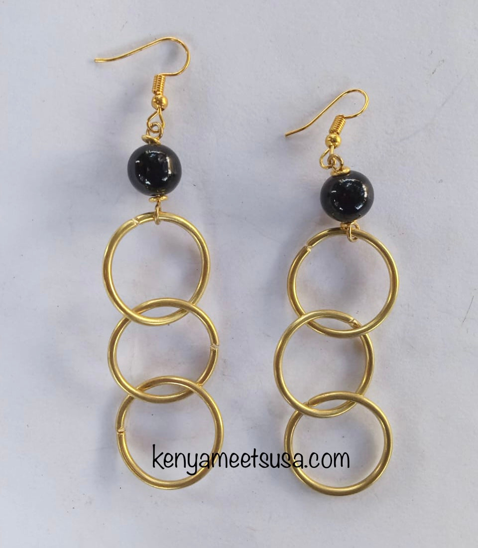 Linked Circles Earrings