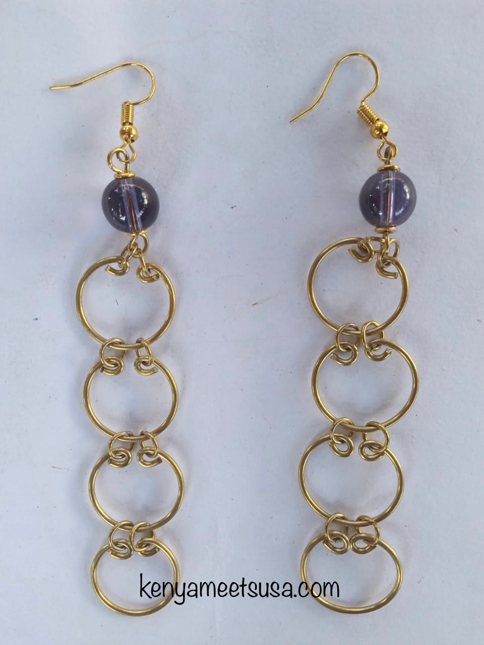 Linked Circles Earrings