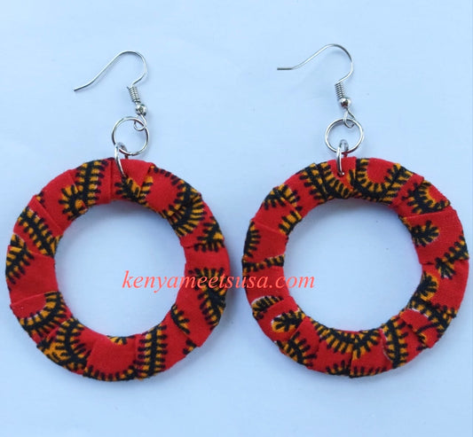 Handmade Round Hollow Earrings