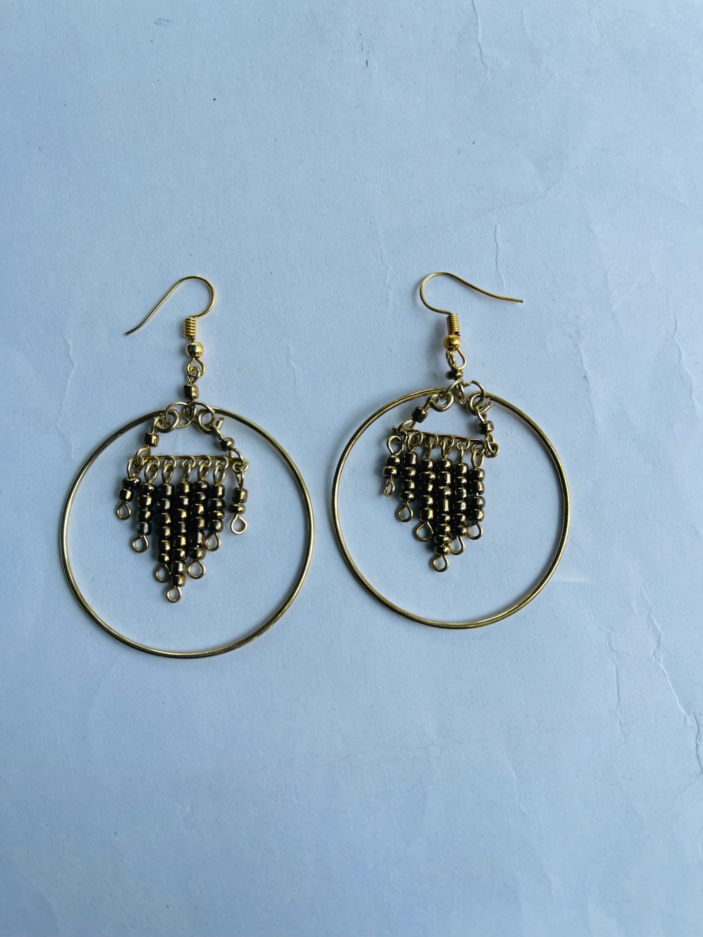 Beaded Chandelier Earrings