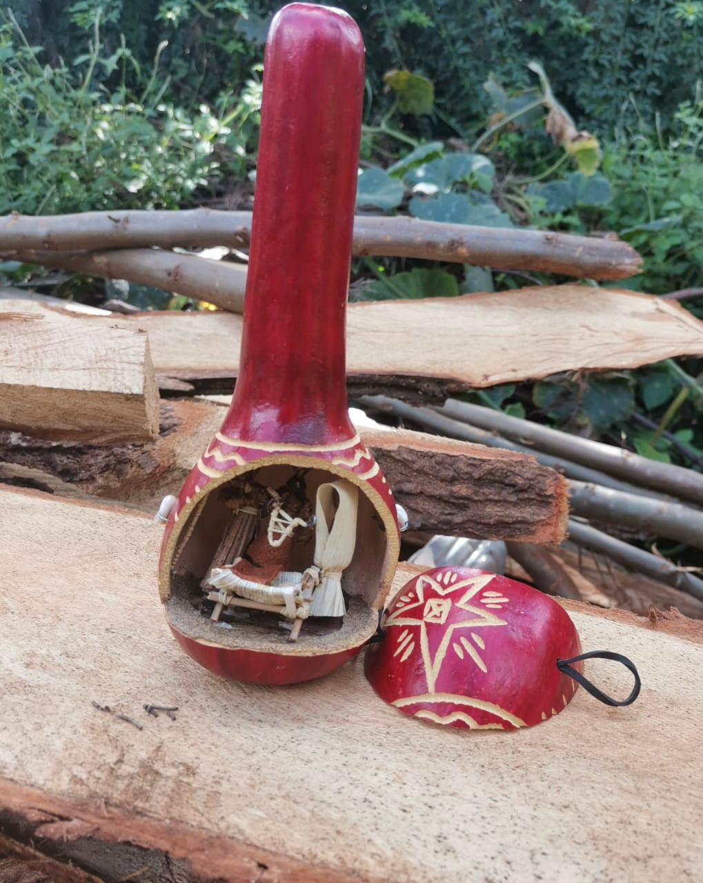 Gourd Nativity Set
