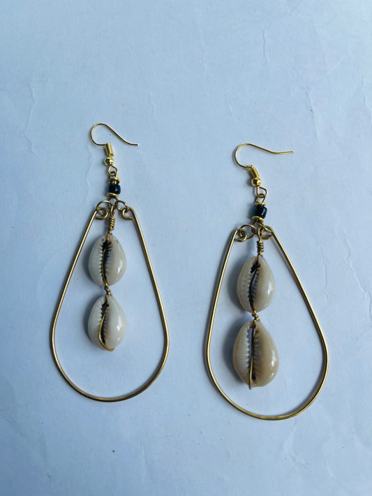 Cowrie Shell Earrings