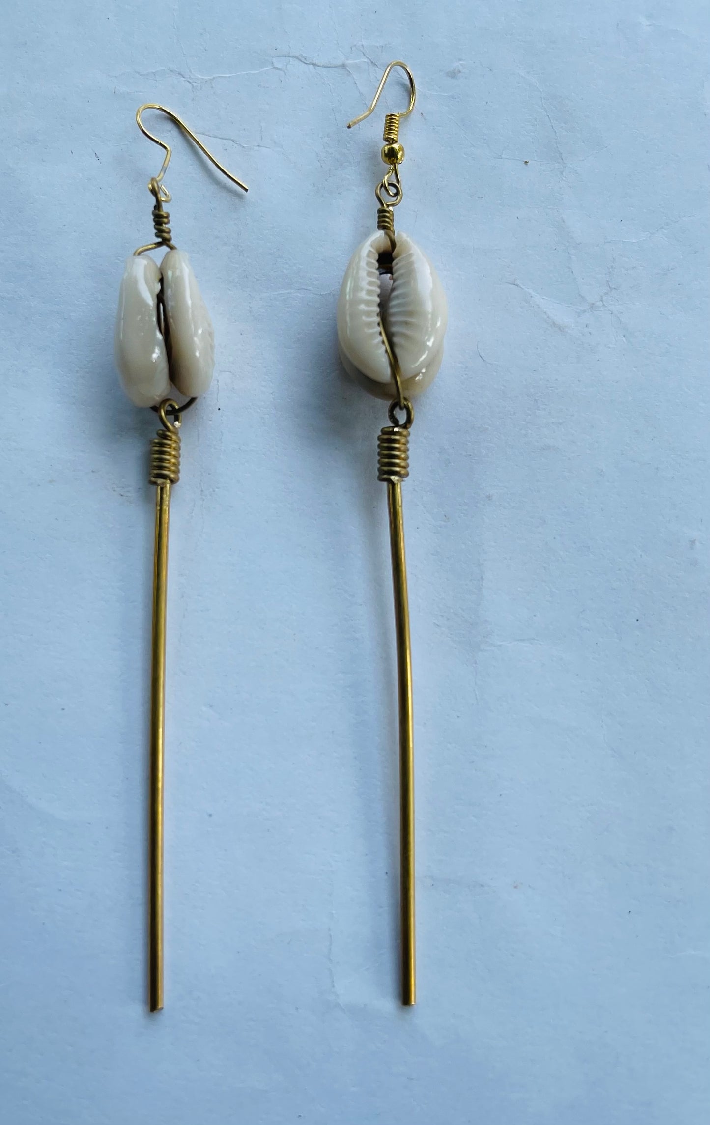 Long brass Earrings