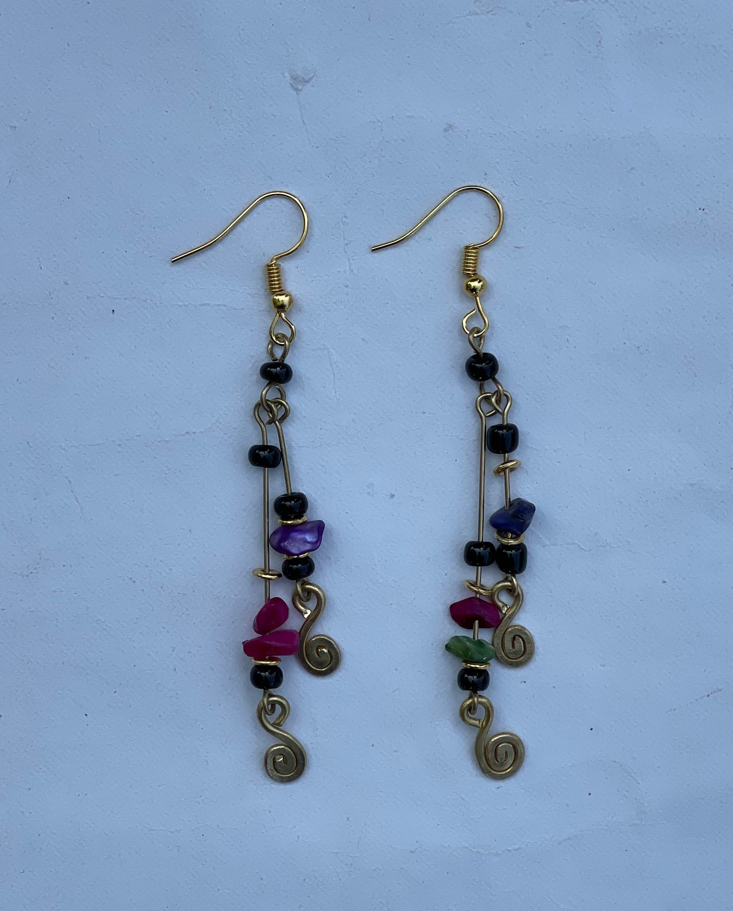 High low Earrings