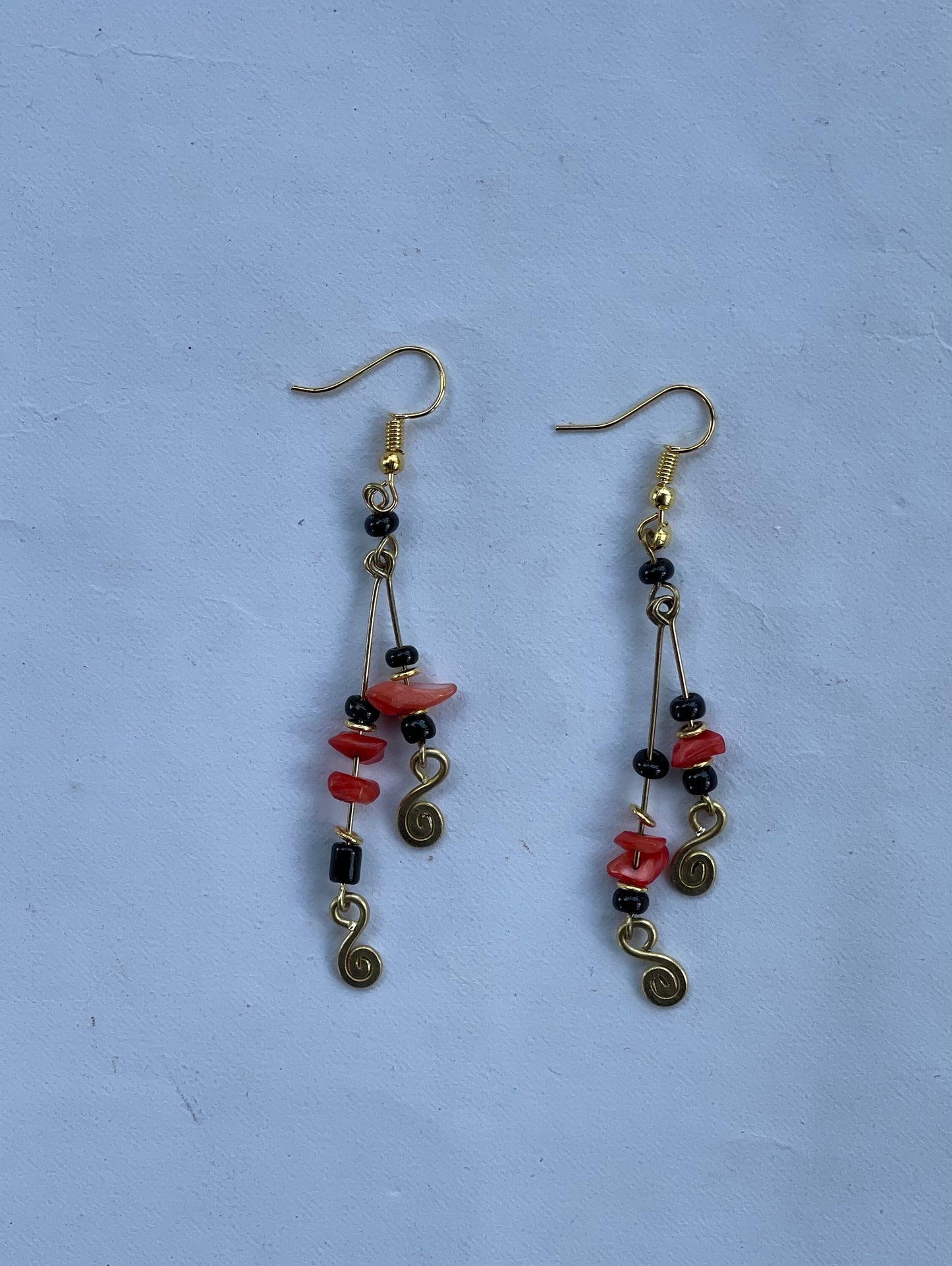 High low Earrings