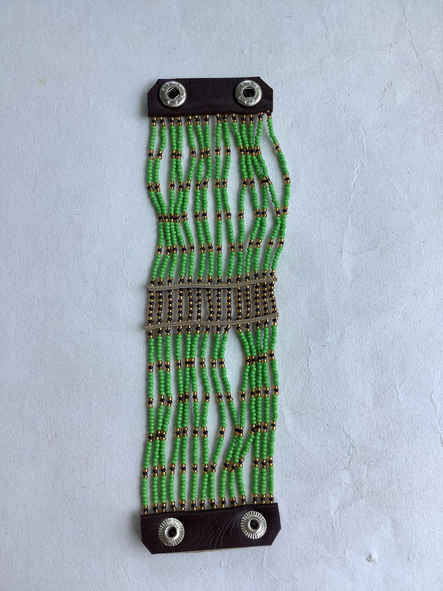 Beaded Snap Bracelets