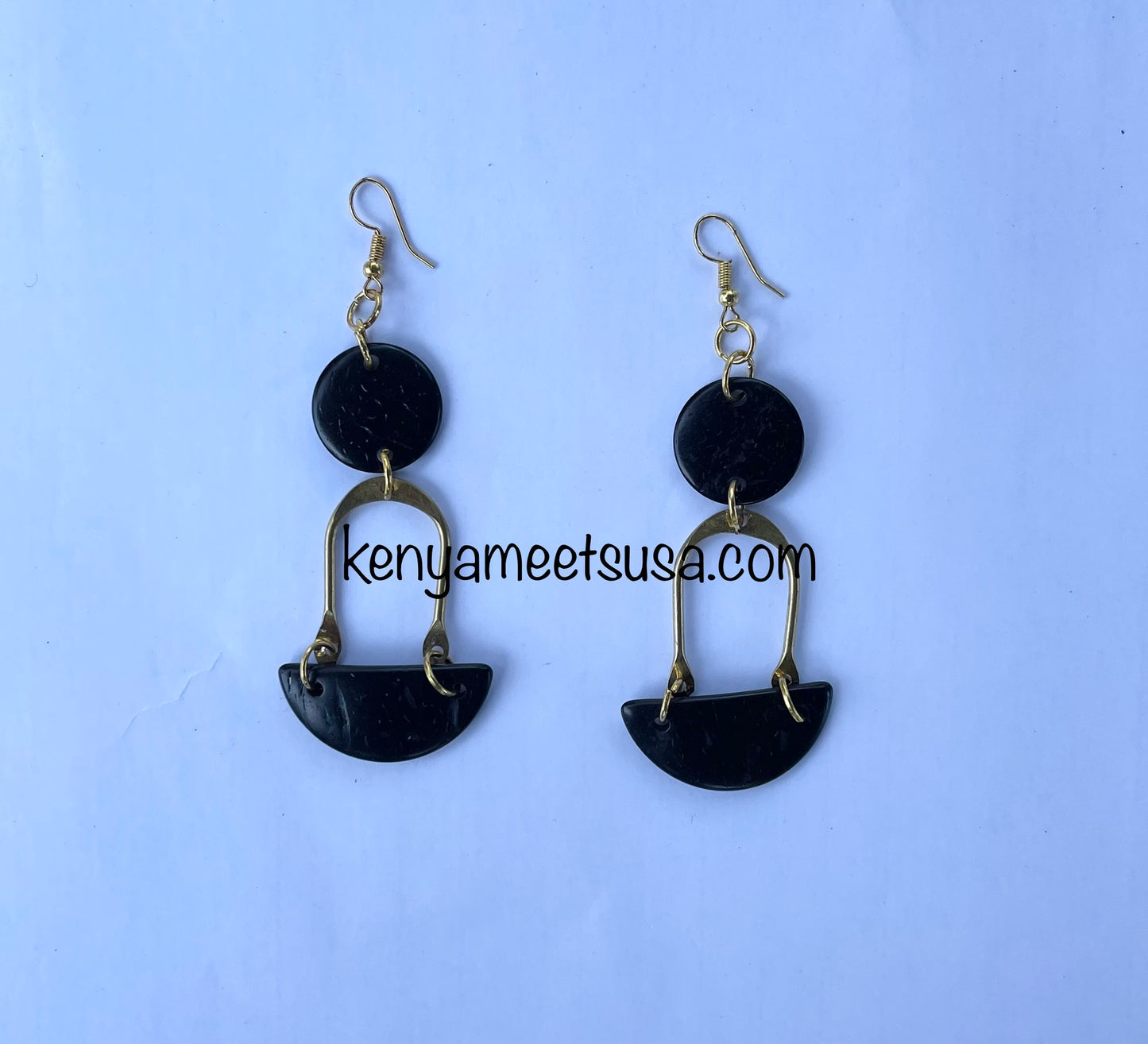 Coconut Shell Earrings