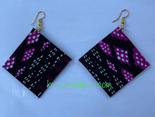 Fabric Earrings