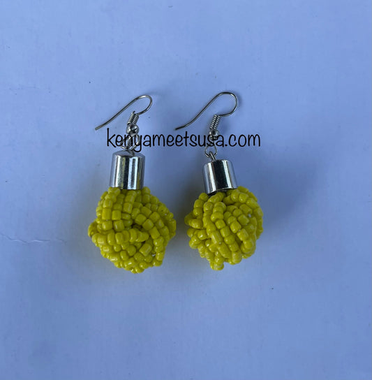 Small Beaded Earrings