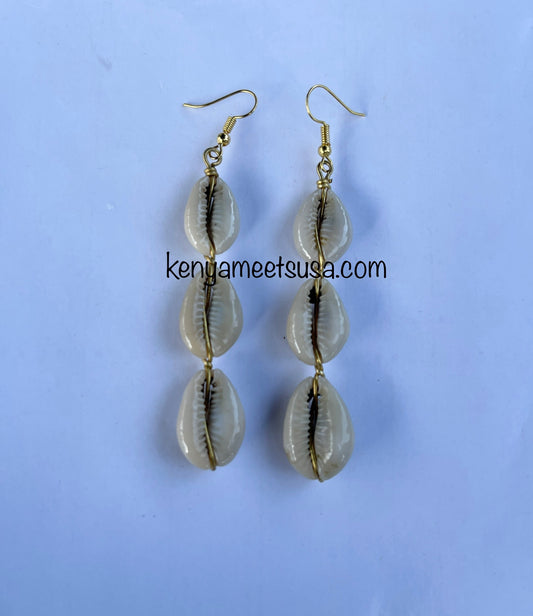 Cowrie Shell Earrings