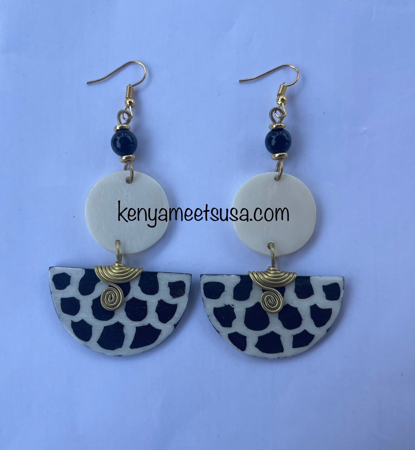 Dangling Bone Earrings