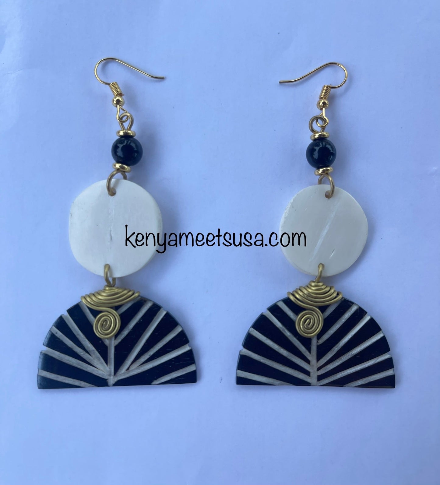 Dangling Bone Earrings