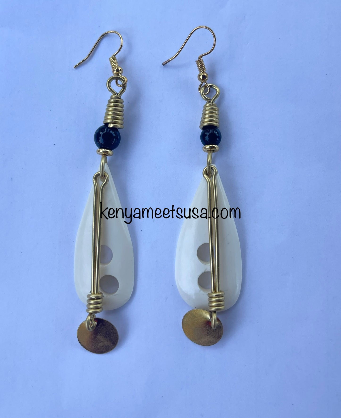 Dangling Bone Earrings