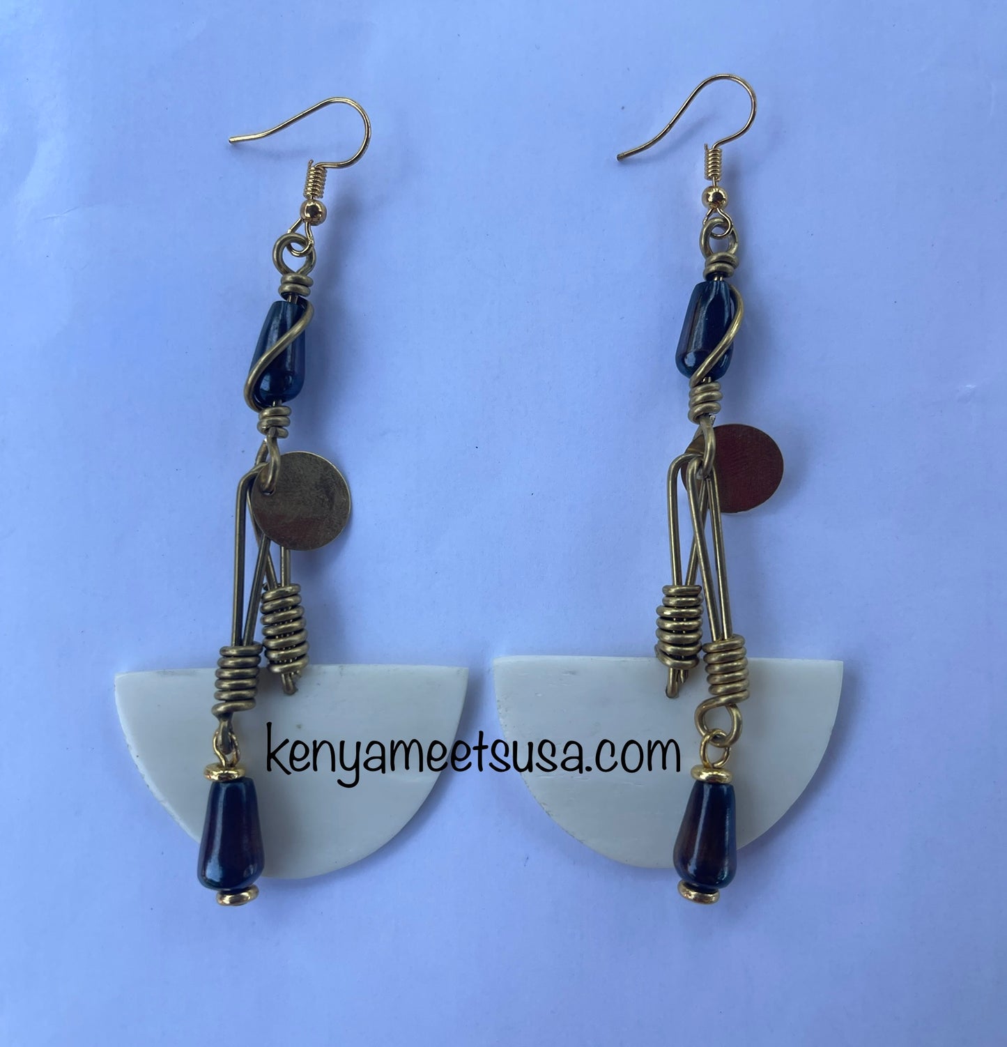 Dangling Bone Earrings