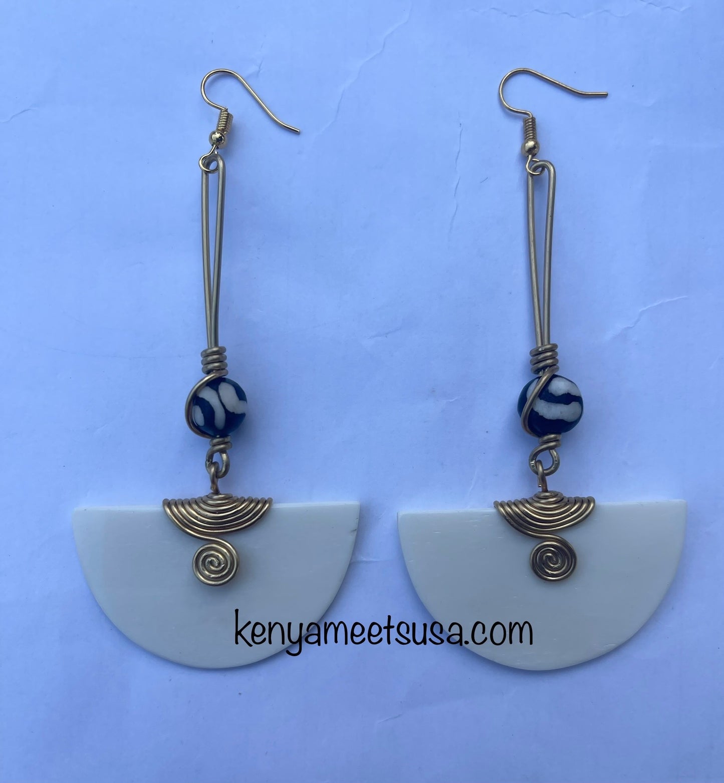 Dangling Bone Earrings