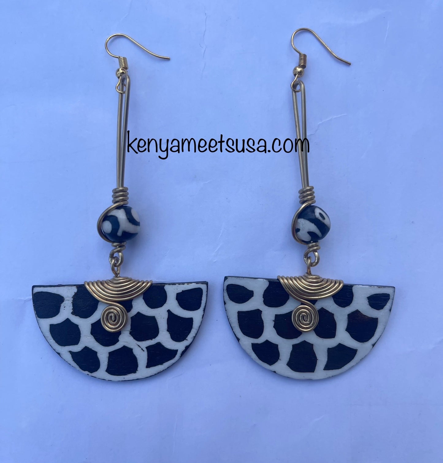 Dangling Bone Earrings