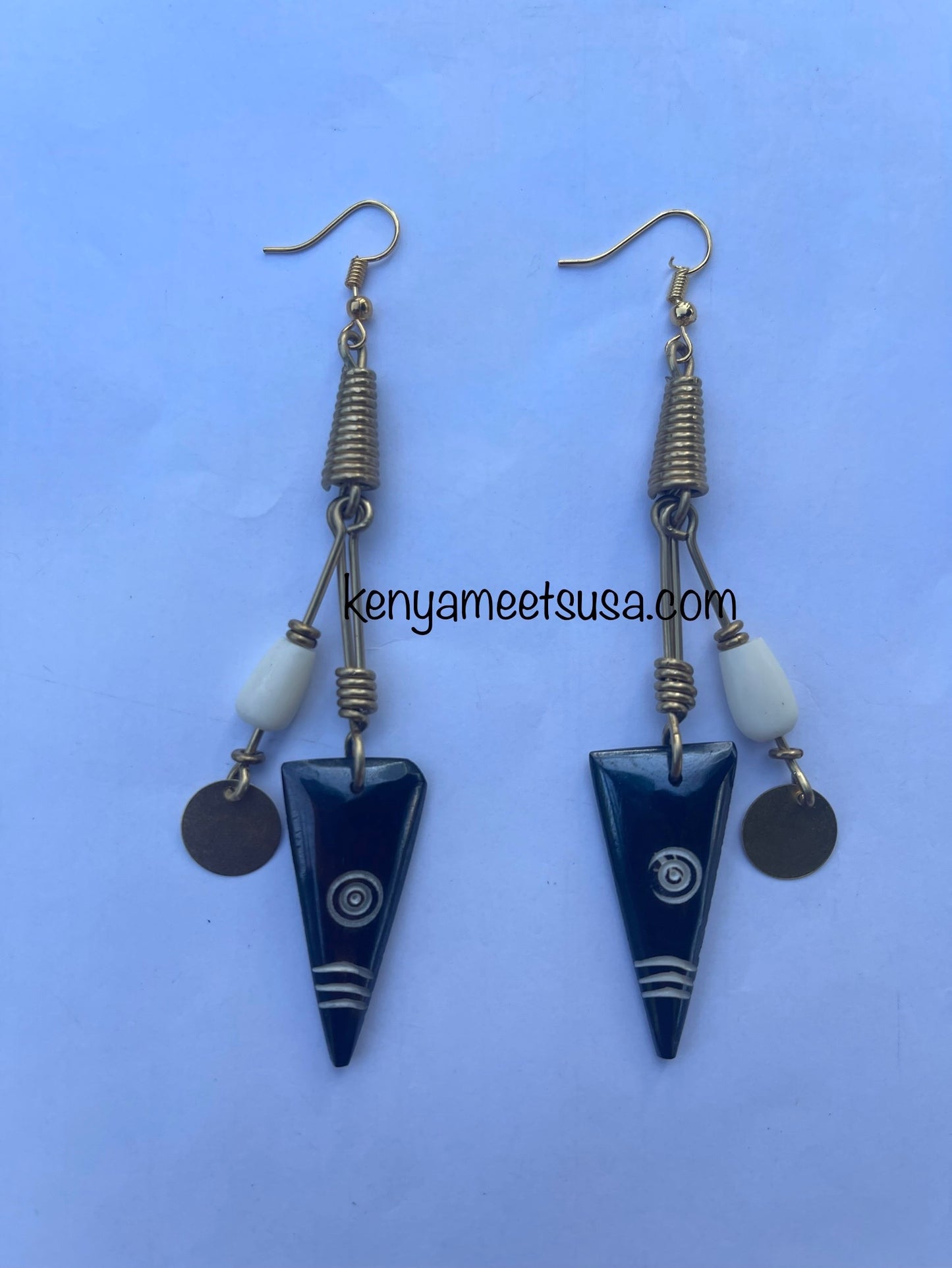 Dangling Bone Earrings